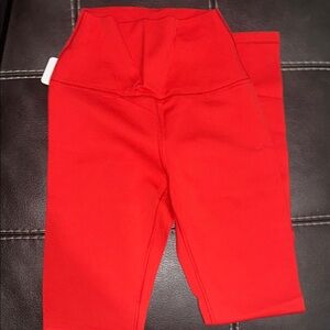 CRZ YOGA Red Leggings